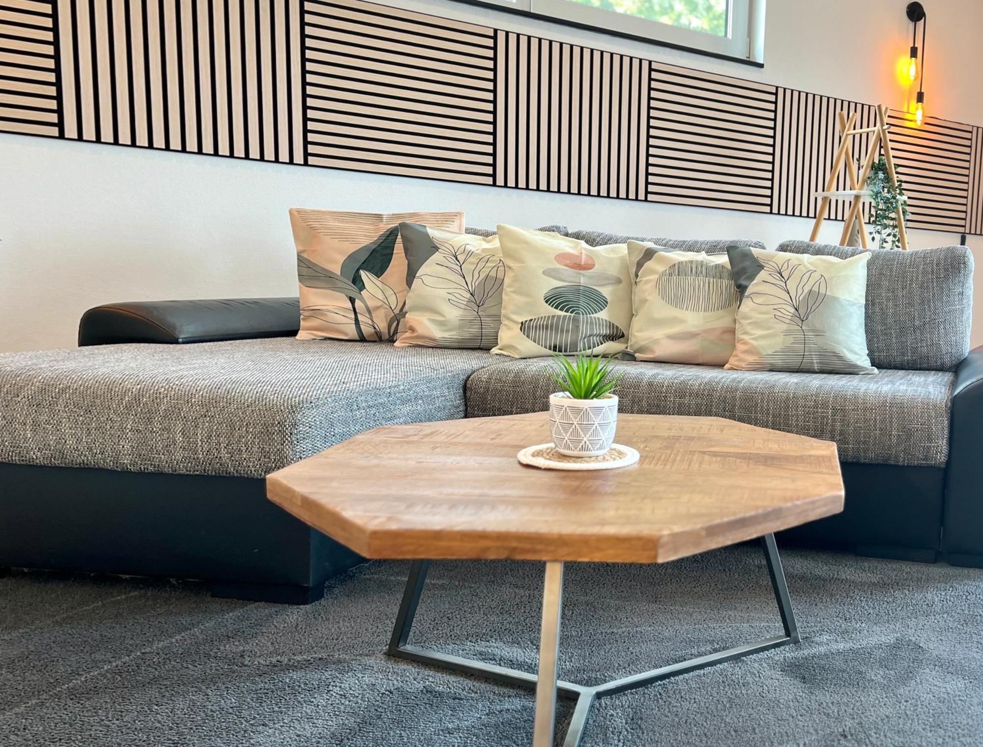 Grosse Wohnung Wellness + Sauna + Netflix Petershagen Dış mekan fotoğraf